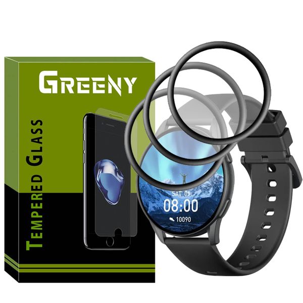 محافظ صفحه نمایش گرینی مدل GR-PM مناسب برای ساعت هوشمند کیسلکت Kieslect K11 بسته سه عددی