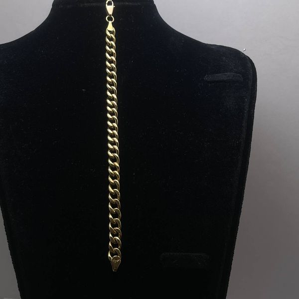 دستبند طلا 18 عیار زنانه مدل D001 طرح تسمه ای