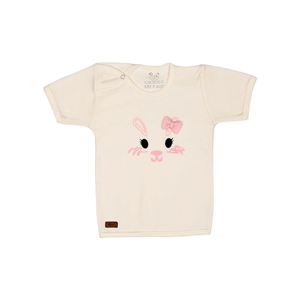 تی شرت آستین کوتاه نوزادی مدل خرگوش کد 004