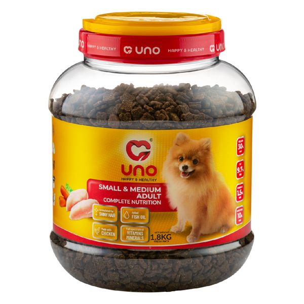غذای خشک سگ اونو مدل بالغ نژاد کوچک و متوسط وزن 2 کیلوگرم