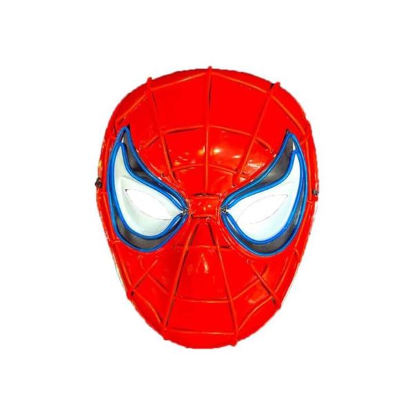 ماسک ایفای نقش مدل LED طرح مرد عنکبوتی
