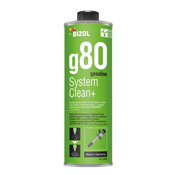 تمیزکننده سیستم سوخت بیزول مدل G80حجم 250 میلی لیتر