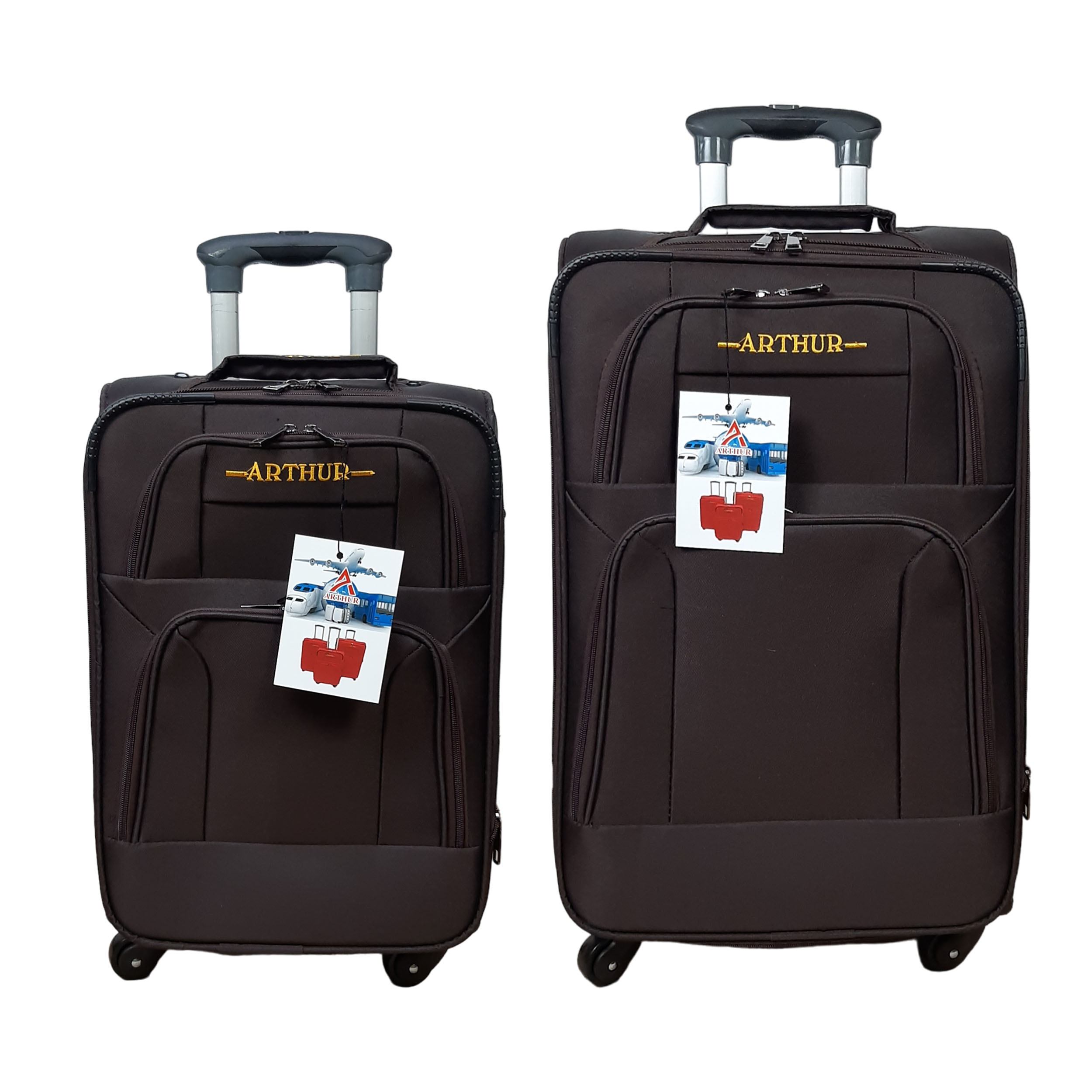   مجموعه دو عددی چمدان آرتور مدل C4050 کد B-M