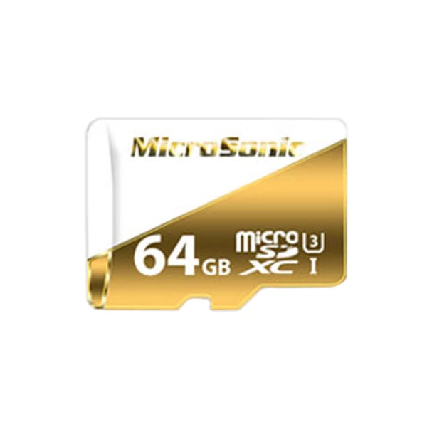 کارت حافظه microSDXC میکرو سونیک مدل 533X-A1-V30 کلاس 10 استاندارد UHS-I U3 سرعت 80MBps ظرفیت 64 گیگابایت