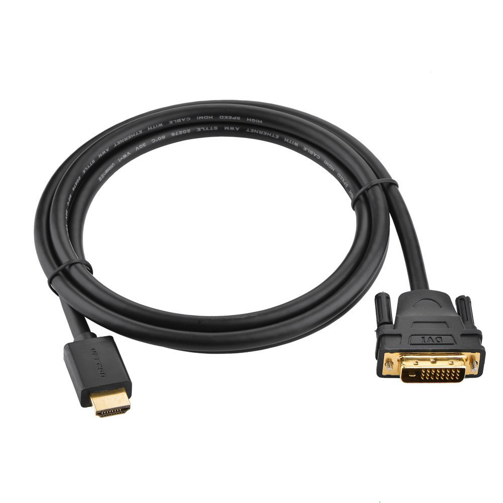 کابل تبدیل HDMI به DVI یوگرین مدل HD106-10137 طول 5 متر