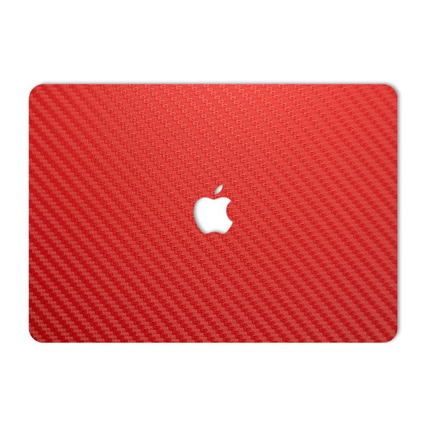 برچسب پوششی ماهوت مدل Red Carbon مناسب برای لپ تاپ Macbook 12inch Retina