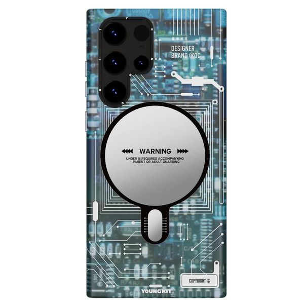کاور یانگ کیت مدل Magsafe Technology Futuristic مناسب برای گوشی موبایل سامسونگ Galaxy S24ultra