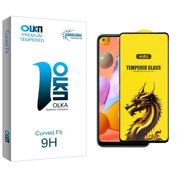محافظ صفحه نمایش کولینگ مدل Olka Y-Horo مناسب برای گوشی موبایل سامسونگ Galaxy A11