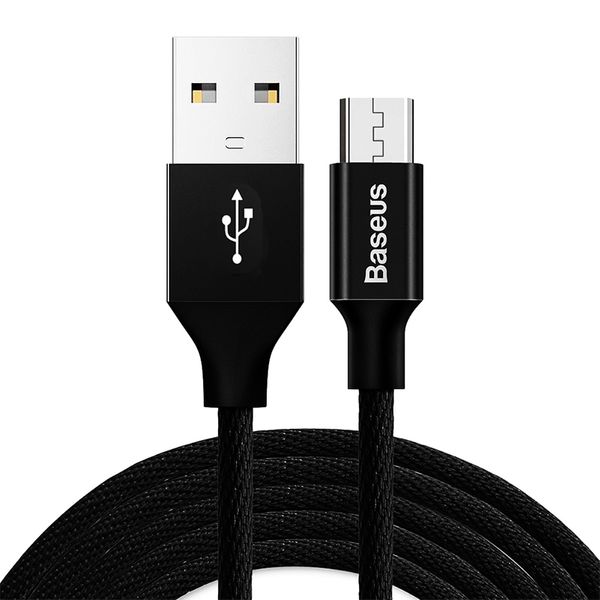 کابل تبدیل USB به microUSB بیسوس مدل CAMYW-A01 طول 1 متر