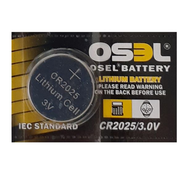 باتری سکه ای اوسل مدل CR2025