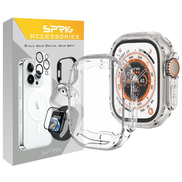 کاور اسپریگ مدل Clear Protective مناسب برای ساعت هوشمند ویرفیت HK9 Ultra 2