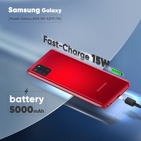 گوشی موبایل سامسونگ مدل Galaxy A21S SM-A217F/DS دو سیم‌کارت ظرفیت 64 گیگابایت و رم 4 گیگابایت	