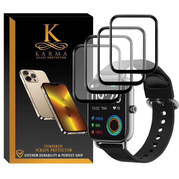 محافظ صفحه نمایش کارما مدل KA-PM مناسب برای ساعت هوشمند هایلو RS4 بسته چهار عددی