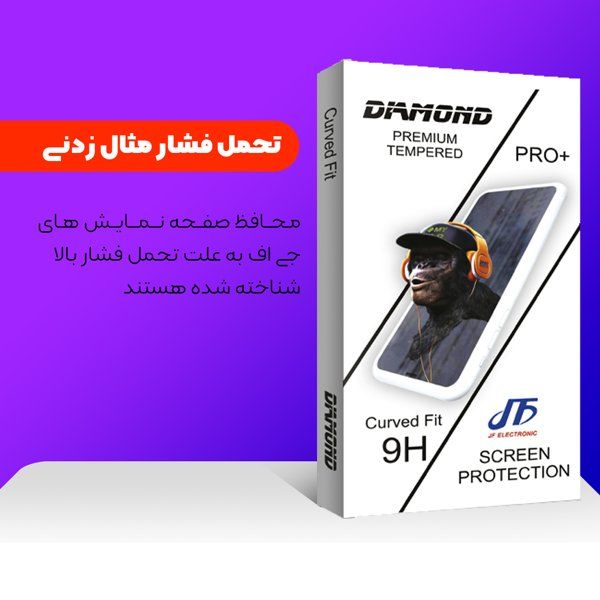 محافظ صفحه نمایش جی اف مدل Diamond SuperD_ESD مناسب برای گوشی موبایل وان پلاس 7T