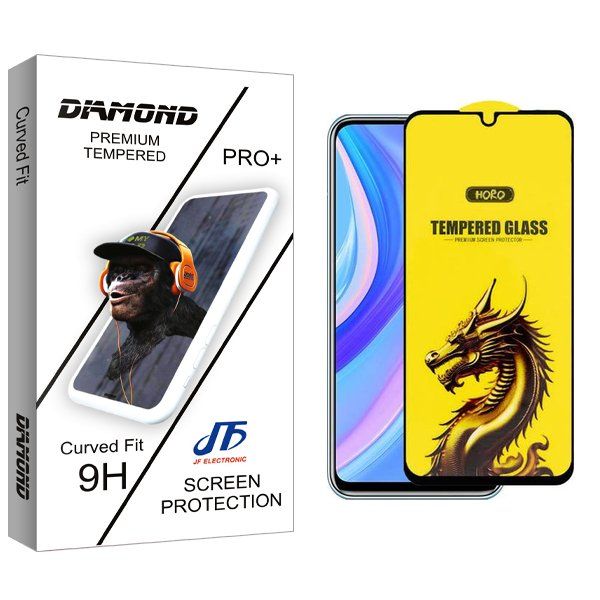 محافظ صفحه نمایش جی اف مدل Diamond Y-Horo مناسب برای گوشی موبایل هوآوی Y8P