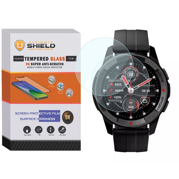 محافظ صفحه نمایش آلتیمیت شیلد مدل SH-UL مناسب برای ساعت هوشمند میبرو X1 بسته دو عددی