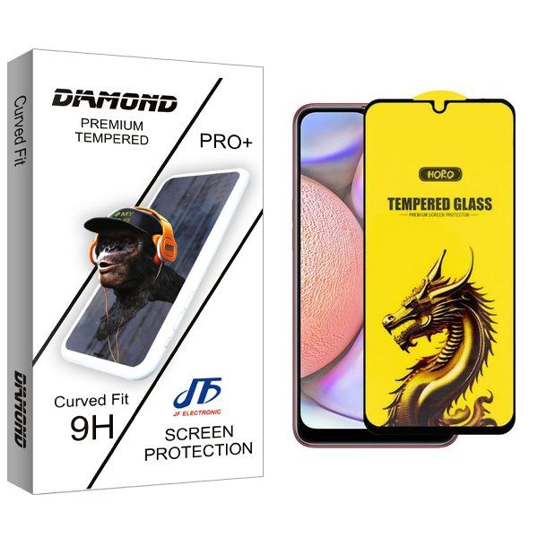 محافظ صفحه نمایش جی اف مدل Diamond Y-Horo مناسب برای گوشی موبایل سامسونگ Galaxy A10s