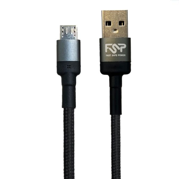کابل تبدیل USB به microUSB اف اس پی مدل C-70 طول 1 متر