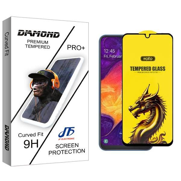 محافظ صفحه نمایش جی اف مدل Diamond Y-Horo مناسب برای گوشی موبایل سامسونگ Galaxy A50