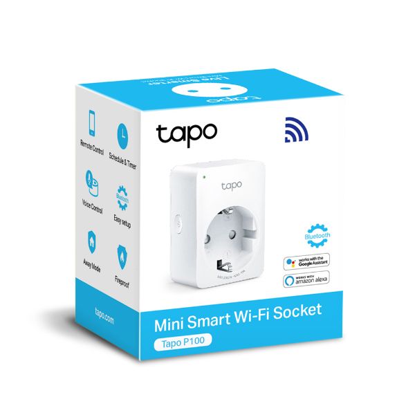 پریز برق هوشمند تی پی-لینک مدل Tapo P100 Mini Smart Wi-Fi Socket