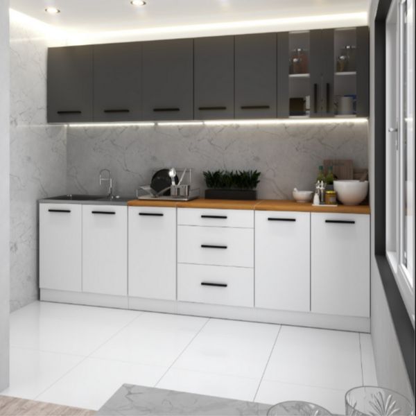 کابینت آشپزخانه مدلH220 مجموعه شش عددی