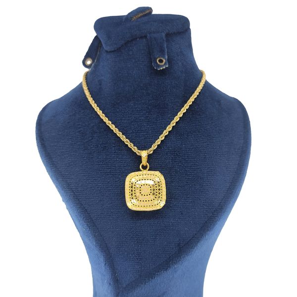 گردنبند طلا 18 عیار زنانه طلا و جواهرسازی افرا مدل آوا طنابی 207272