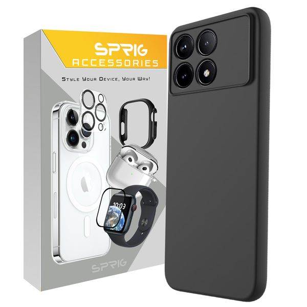 کاور اسپریگ مدل Jell-SP مناسب برای گوشی موبایل شیائومی Poco X6 Pro 5G