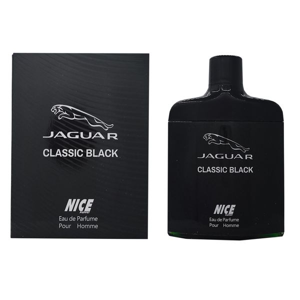 ادو پرفیوم مردانه نایس پاپت مدل  Jaquar clasicc black حجم 85 میلی لیتر