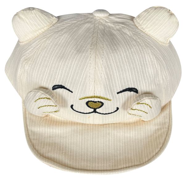 کلاه کپ نوزادی مدل خرس کد 30