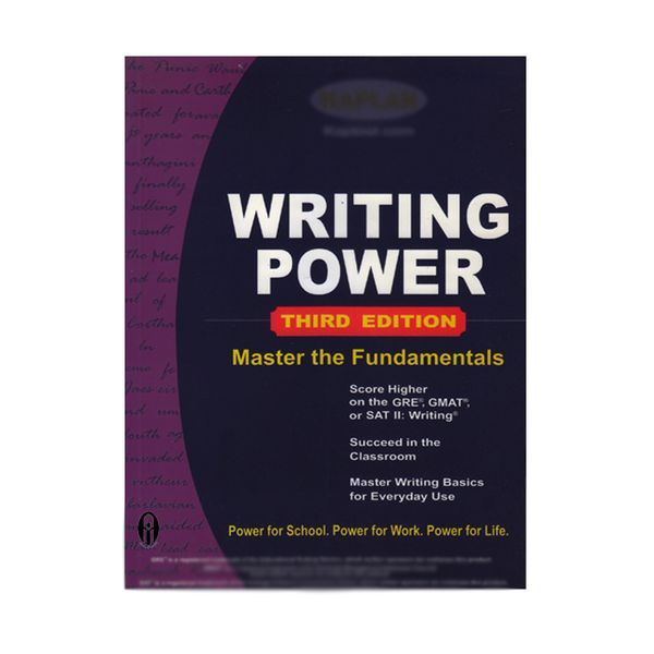 کتاب WRITING POWER اثر جمعی از نویسندگان انتشارات الوندپویان