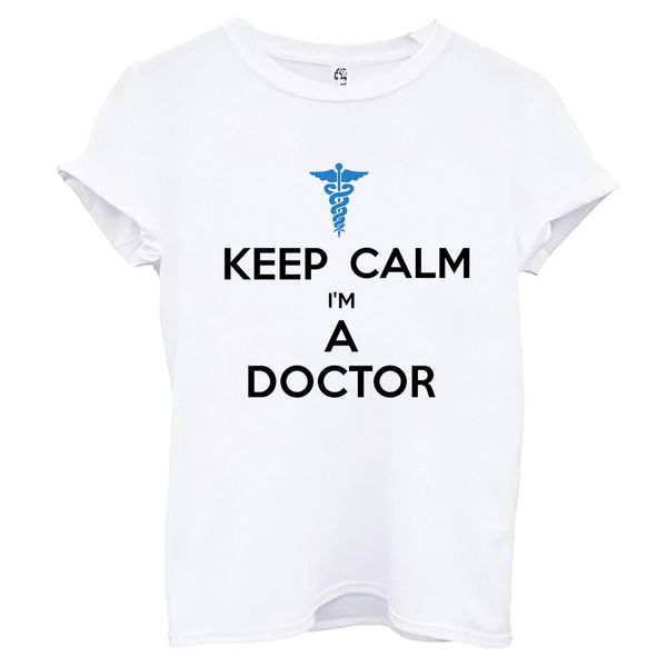 تی شرت آستین کوتاه زنانه اسد طرح دکتر کد 91