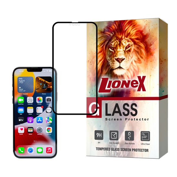   محافظ صفحه نمایش سرامیکی مات لایونکس مدل MCERAMLION مناسب برای گوشی موبایل اپل iPhone 13 Mini