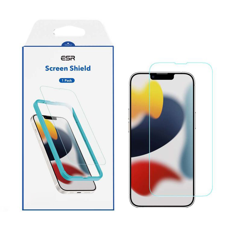 محافظ صفحه نمایش ای اِس آر مدل Screen Shield مناسب برای گوشی موبایل اپل iPhone 14 Plus / 13 Pro Max