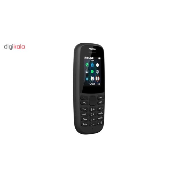 گوشی موبایل نوکیا مدل 105 - 2019 TA-1174 DS AR دو سیم کارت ظرفیت 4 مگابایت و رم 4 مگابایت 