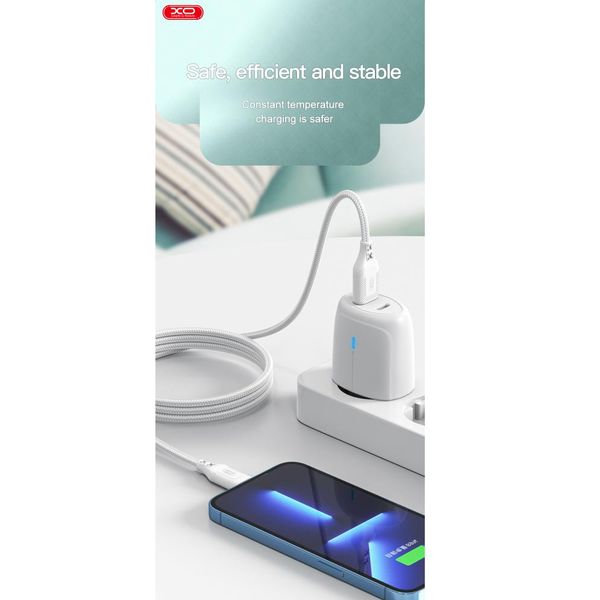 کابل USB-C ایکس او مدل nbq236B طول 1 متر