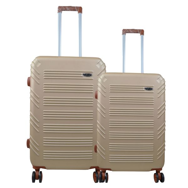 مجموعه دو عددی چمدان هوسونی مدل RK سایز متوسط و کوچک