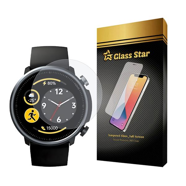  محافظ صفحه نمایش گلس استار مدل WATCHSAFS مناسب برای ساعت هوشمند شیائومی Mibro Watch A1
