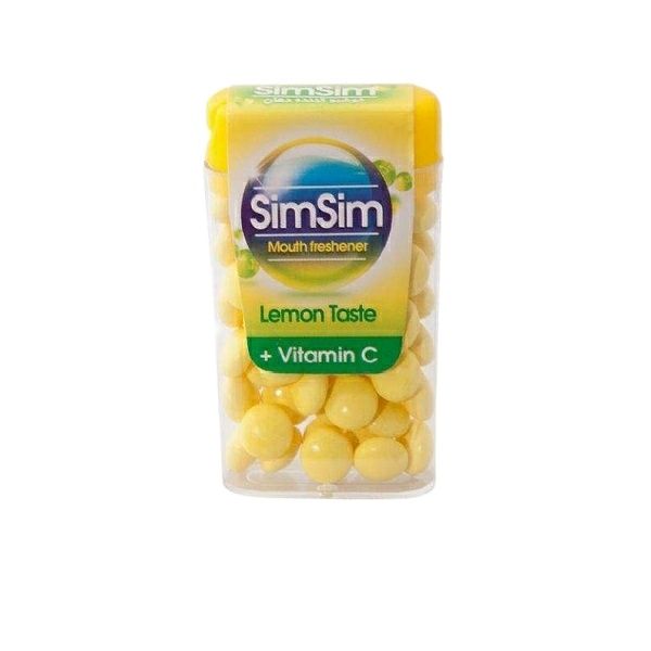 قرص خوشبو کننده دهان سیم سیم مدل لیمو وزن 15 گرم
