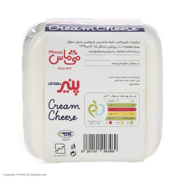 پنیر خامه ای می ماس - 250 گرم