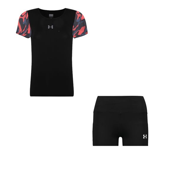 ست تی شرت و شلوارک ورزشی زنانه مدل ha7101-55