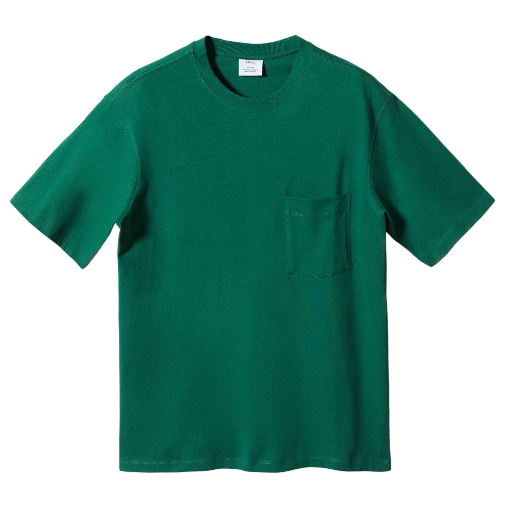 تی شرت آستین کوتاه مردانه مانگو مدل DG424MOL