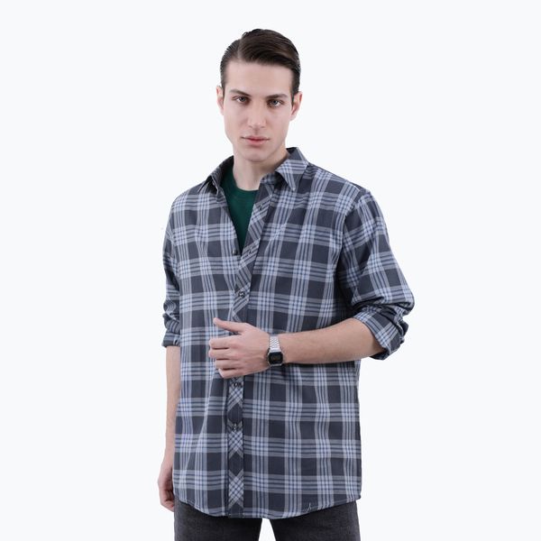 پیراهن آستین بلند مردانه پاتن جامه مدل رگولار 102721020321442