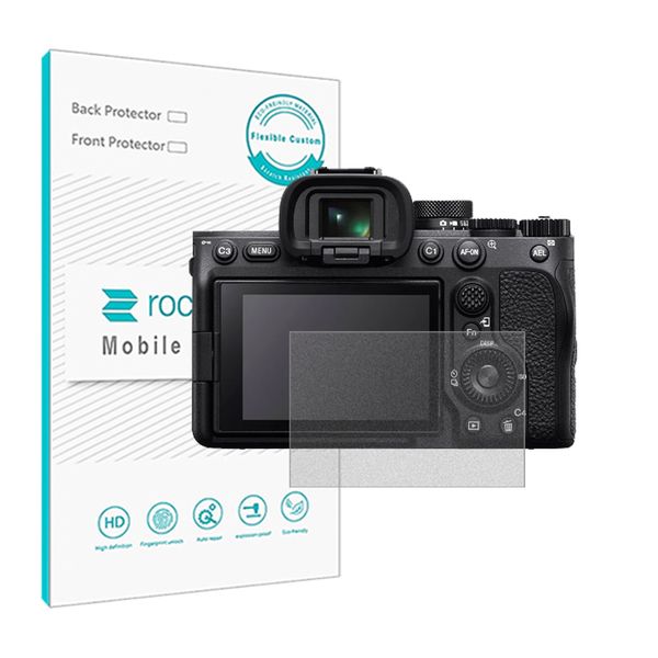 محافظ صفحه نمایش دوربین مات راک اسپیس مدل HyMTT مناسب برای دوربین عکاسی سونی Alpha 7IV
