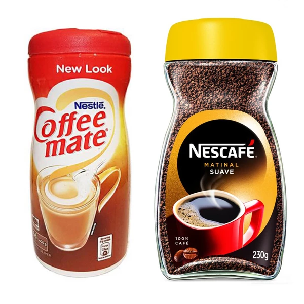 قهوه فوری ماتینال نسکافه - 230 گرم و کافی میت نستله - 400 گرم