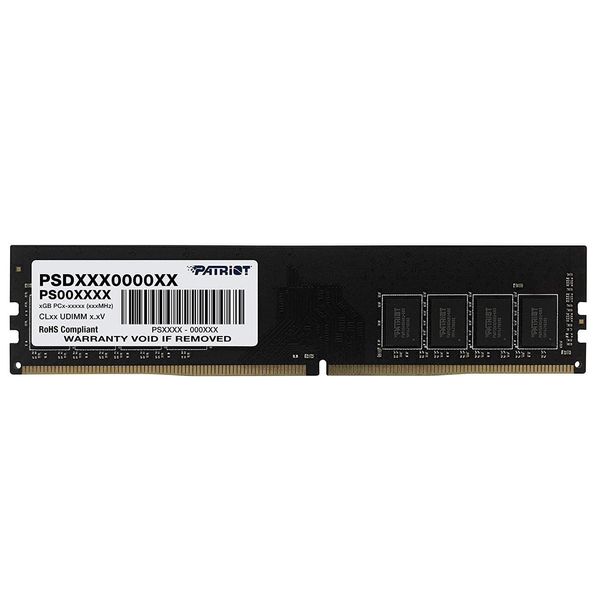 رم دسکتاپ DDR4 تک کاناله 2666 مگاهرتز CL19 پتریوت مدل PSD416G26662 ظرفیت 16 گیگابایت