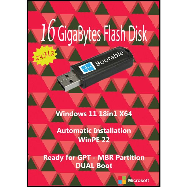 سیستم عامل Windows 11 X64 23H2 18in1 نشر مایکروسافت