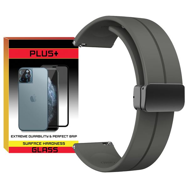 بند پلاس مدل SIC MAG PL مناسب برای ساعت هوشمند سامسونگ Galaxy Watch 4/5/6/7/FE سایز 40/43/44/46/47 میلی متری