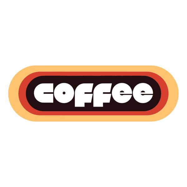 برچسب لپ تاپ پویا مارکت طرح قهوه کد 3219