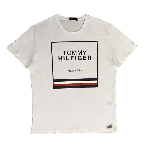 تی شرت آستین کوتاه مردانه تامی هیلفیگر مدل Y.A.50.1