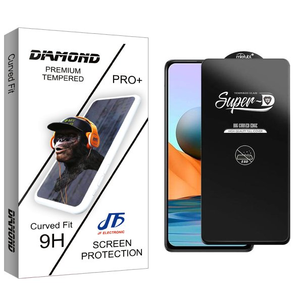 محافظ صفحه نمایش جی اف مدل Diamond SuperD_ESD مناسب برای گوشی موبایل شیائومی Redmi Note 10 Pro Max